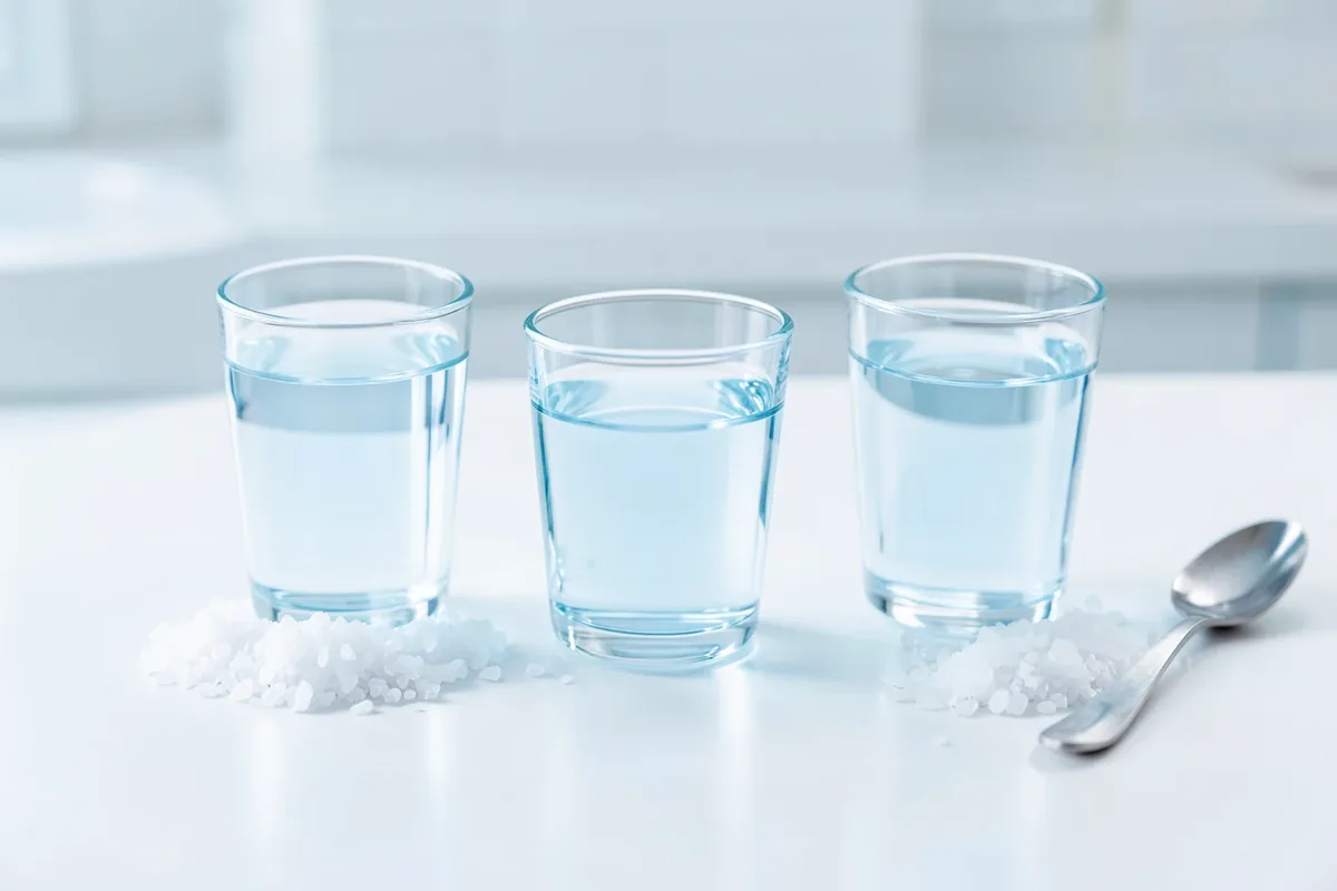 Tỷ lệ muối theo phần trăm khối lượng: nêm canh, ướp thịt, ngâm nước muối